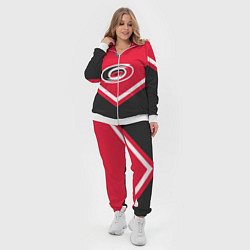 Женский 3D-костюм NHL: Carolina Hurricanes, цвет: 3D-белый — фото 2