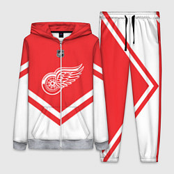 Женский 3D-костюм NHL: Detroit Red Wings, цвет: 3D-меланж