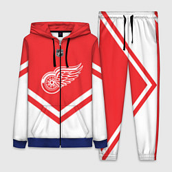 Женский 3D-костюм NHL: Detroit Red Wings, цвет: 3D-синий