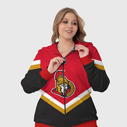 Женский 3D-костюм NHL: Ottawa Senators, цвет: 3D-красный — фото 2