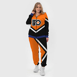 Женский 3D-костюм NHL: Philadelphia Flyers, цвет: 3D-синий — фото 2