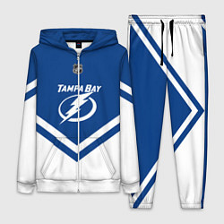 Женский 3D-костюм NHL: Tampa Bay Lightning, цвет: 3D-белый
