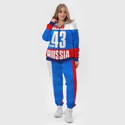 Женский 3D-костюм Russia: from 43, цвет: 3D-синий — фото 2
