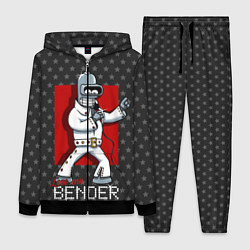 Женский 3D-костюм Bender Presley, цвет: 3D-черный