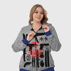 Женский 3D-костюм Арсенал против зомби, цвет: 3D-синий — фото 2