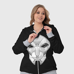 Женский 3D-костюм Black, цвет: 3D-меланж — фото 2