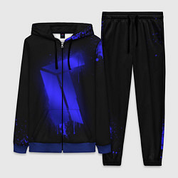 Женский 3D-костюм Titan: Black collection, цвет: 3D-синий