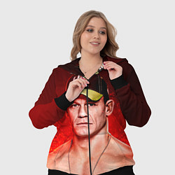 Женский 3D-костюм John Cena: Flame, цвет: 3D-черный — фото 2