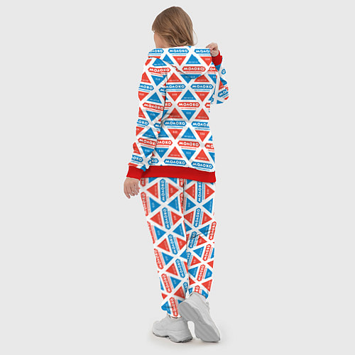 Женский костюм Молоко СССР / 3D-Красный – фото 5