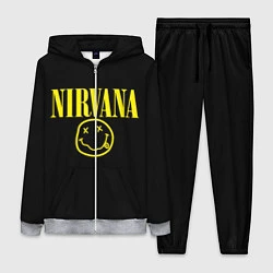 Женский 3D-костюм Nirvana Rock, цвет: 3D-меланж