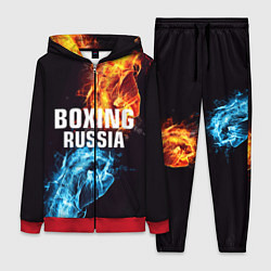 Женский 3D-костюм Boxing Russia, цвет: 3D-красный