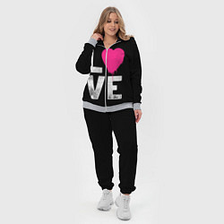 Женский 3D-костюм Love Heart, цвет: 3D-меланж — фото 2