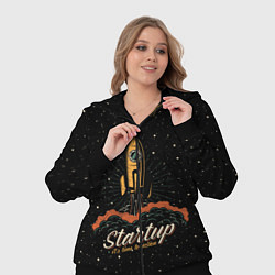Женский 3D-костюм Startup Space, цвет: 3D-черный — фото 2