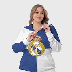 Женский 3D-костюм Real Madrid: Blue style, цвет: 3D-белый — фото 2