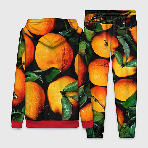 Женский костюм Мандаринчики / 3D-Красный – фото 2