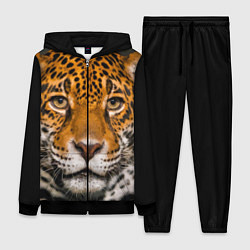 Женский 3D-костюм Взгляд ягуара, цвет: 3D-черный