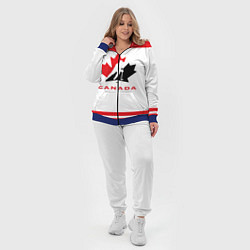 Женский 3D-костюм Canada Team, цвет: 3D-синий — фото 2