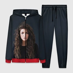 Женский 3D-костюм Lorde, цвет: 3D-красный