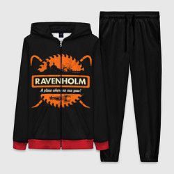Женский 3D-костюм Ravenholm, цвет: 3D-красный