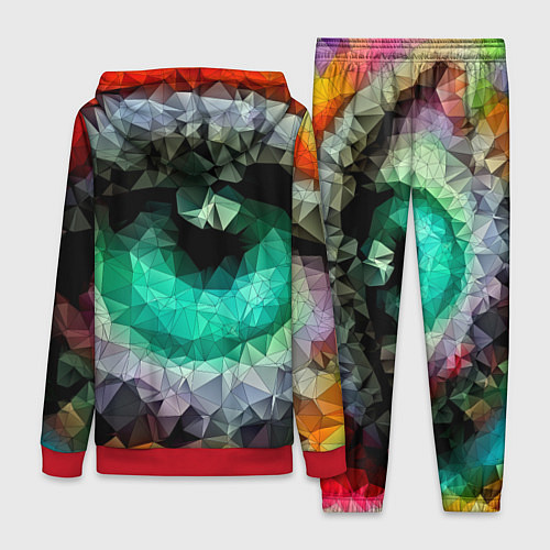 Женский костюм Eyes swag / 3D-Красный – фото 2