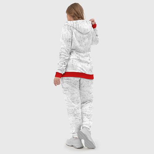 Женский костюм Дельфин: Синтетика / 3D-Красный – фото 5