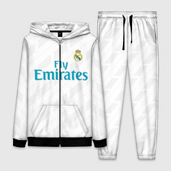 Женский 3D-костюм Real Madrid, цвет: 3D-черный