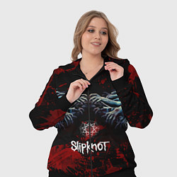 Женский 3D-костюм Slipknot руки зомби, цвет: 3D-черный — фото 2