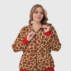 Женский 3D-костюм Жираф, цвет: 3D-красный — фото 2