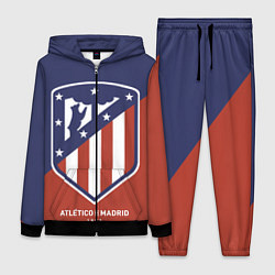 Женский 3D-костюм Atletico Madrid FC 1903, цвет: 3D-черный