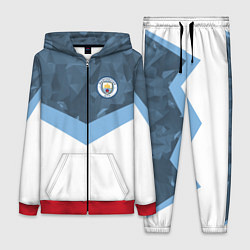 Женский 3D-костюм Manchester City FC: Sport, цвет: 3D-красный