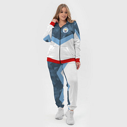 Женский 3D-костюм Manchester City FC: Sport, цвет: 3D-красный — фото 2