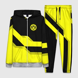 Женский 3D-костюм BVB FC: Yellow style, цвет: 3D-меланж