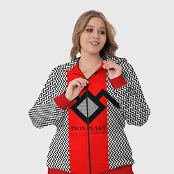 Женский 3D-костюм Twin Peaks Mark, цвет: 3D-красный — фото 2