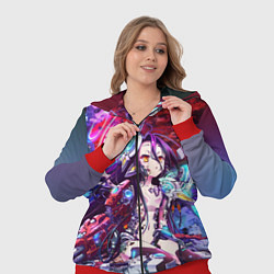 Женский 3D-костюм No Game No Life Zero, цвет: 3D-красный — фото 2