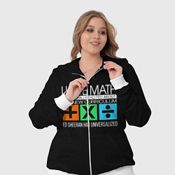 Женский 3D-костюм Ed Sheeran: I hate math, цвет: 3D-белый — фото 2