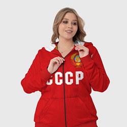 Женский 3D-костюм Сборная СССР 1988, цвет: 3D-красный — фото 2
