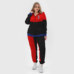 Женский 3D-костюм АC Milan: R&B Sport, цвет: 3D-синий — фото 2