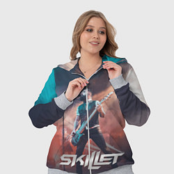 Женский 3D-костюм Skillet: John Cooper, цвет: 3D-меланж — фото 2