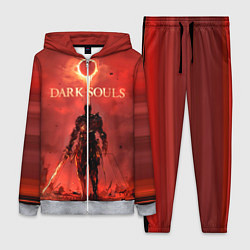 Женский 3D-костюм Dark Souls: Red Sunrise, цвет: 3D-меланж