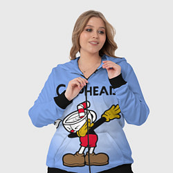 Женский 3D-костюм Cuphead Dab, цвет: 3D-черный — фото 2