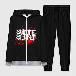 Женский 3D-костюм Suicide Silence Blood, цвет: 3D-меланж