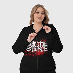 Женский 3D-костюм Suicide Silence Blood, цвет: 3D-черный — фото 2