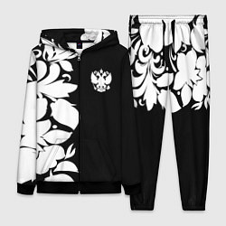 Женский костюм Russia: B&W Floral