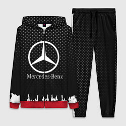 Женский 3D-костюм Mercedes-Benz: Black Side, цвет: 3D-красный