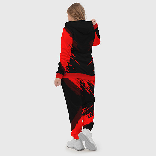 Женский костюм Mercedes-Benz: Red Anger / 3D-Красный – фото 5