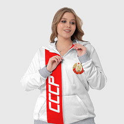 Женский 3D-костюм СССР: White Collection, цвет: 3D-меланж — фото 2