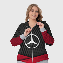 Женский 3D-костюм Mercedes Benz: Grey Carbon, цвет: 3D-меланж — фото 2