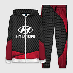Женский 3D-костюм Hyundai: Grey Carbon, цвет: 3D-белый