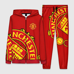 Женский 3D-костюм FC Man United: Red Exclusive, цвет: 3D-красный