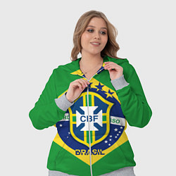 Женский 3D-костюм CBF Brazil, цвет: 3D-меланж — фото 2